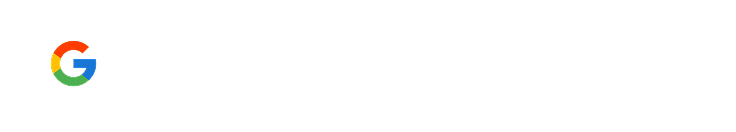 Google logo with curved design.